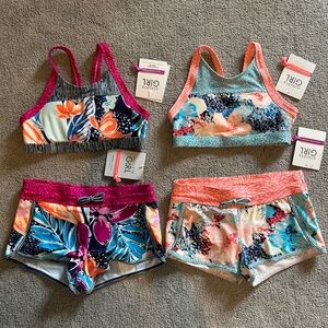 Two NEW WITH TAGS Athleta Girl size L/12 swimsuits
